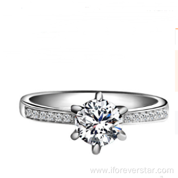 New Moissanite diamond wedding ring band